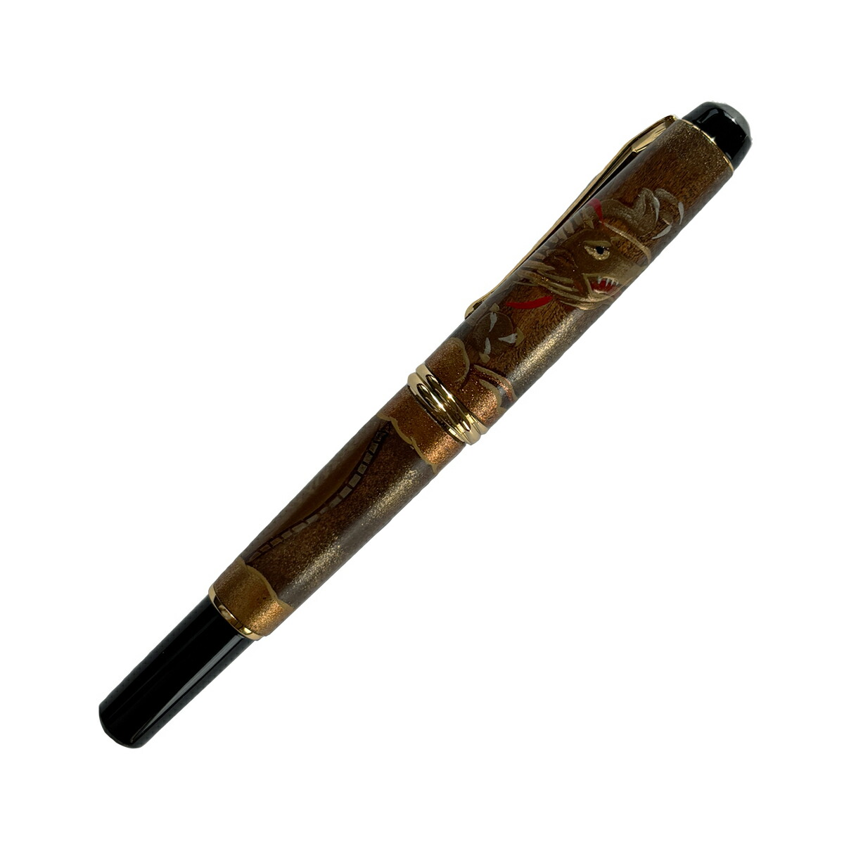 くれ竹 万年毛筆 夢銀河系 生まれながら木 龍・輪島蒔絵 【最大限度29倍×百貨店SALE SPU 要エントリー 6/4 20:00 ～ 6/11 1:59】