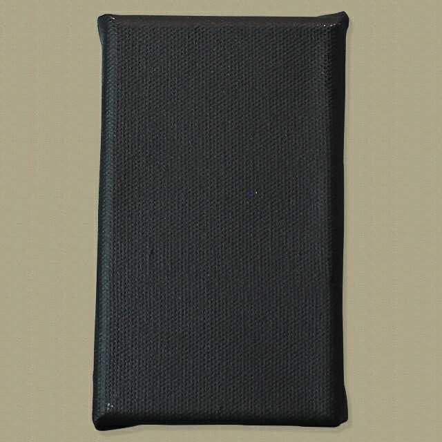 小さなキャンバス No.3 BK-ブラック 125×75×16mm (10枚パック)
