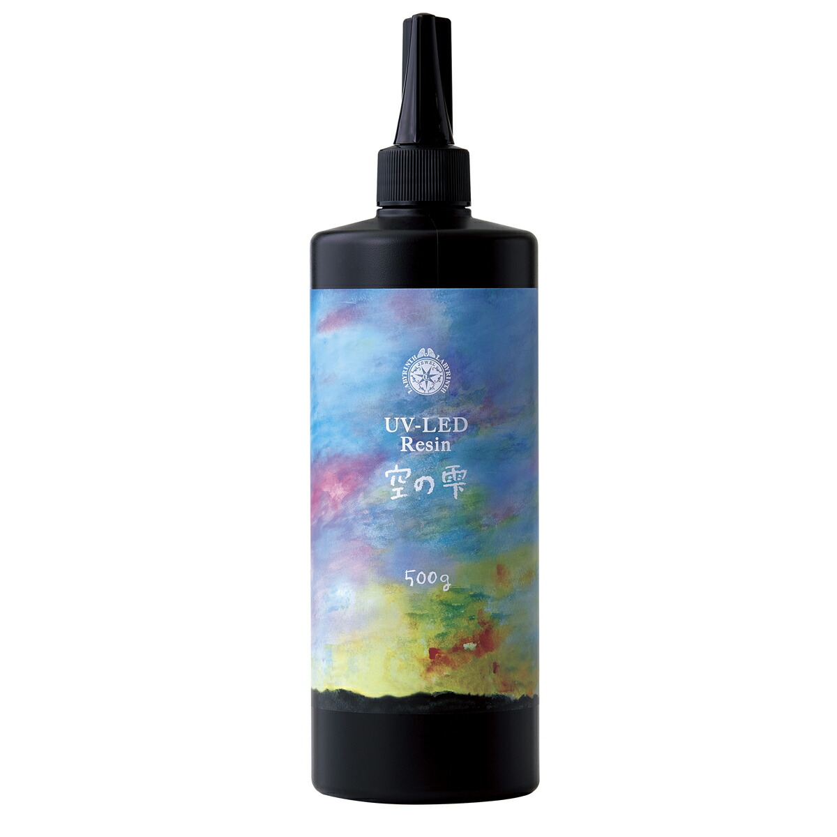 月の雫　UV/LEDレジン液　500g×２本　透明　送料無料 楽天市場】レジン液 UV-LED 月の雫 500g : 手芸材料の専門店