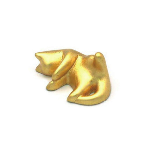 金箔ネコ 箸置き ごろん
