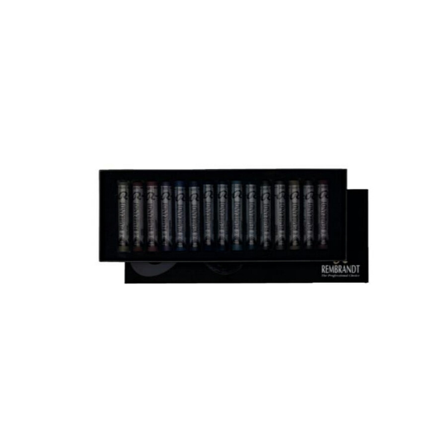 レンブラント ソフトパステル 15色ダークカラーセット T300C15D 5,590円