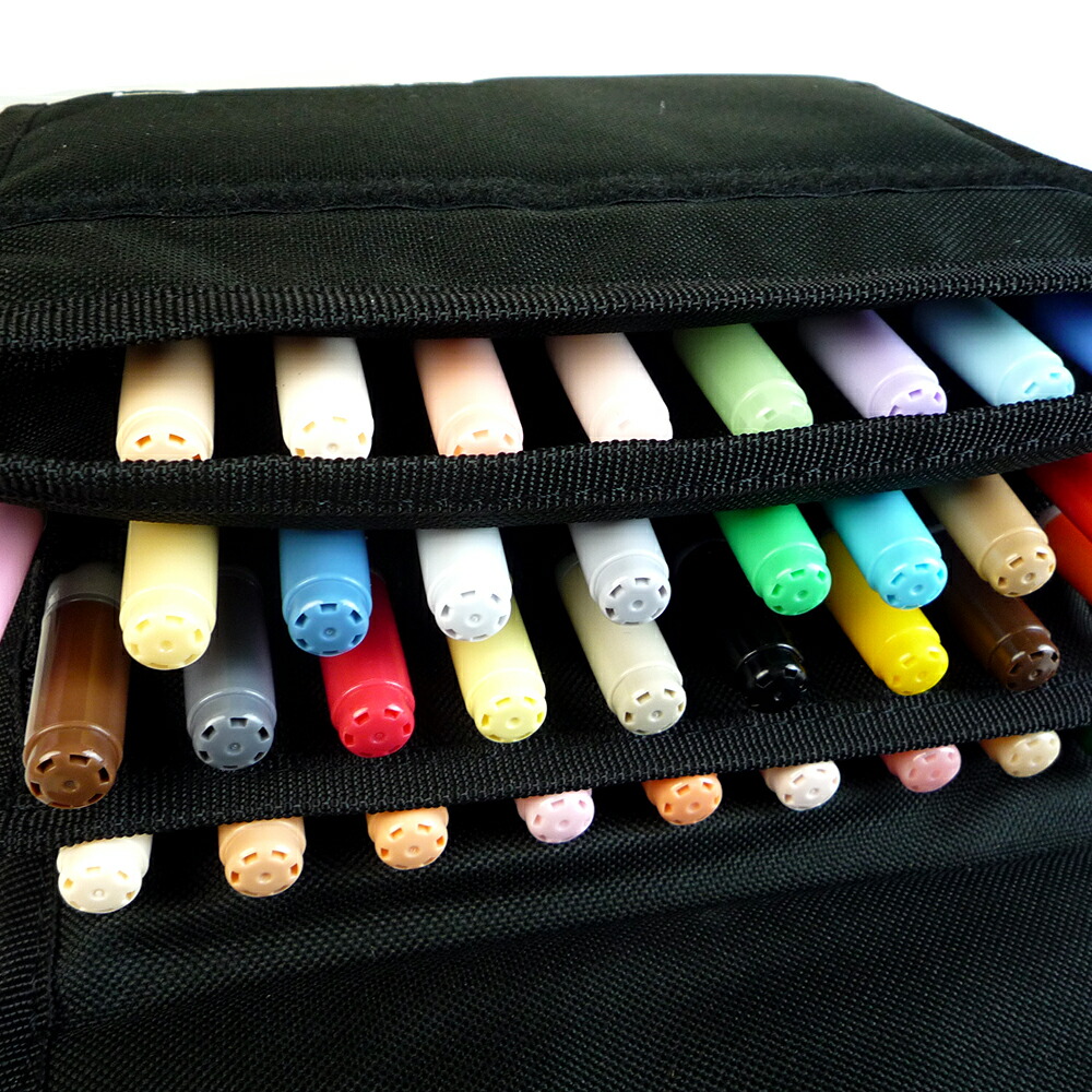 ゆめ画材 オリジナルセレクト 漫画 イラストマーカーペン 36色セット 色紙 ケント紙 ペン付き デラックスセット B Purplehouse Co Uk