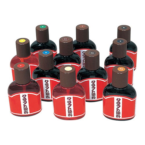 クラフト染料 12色セット 100ml 【最大29倍×お買い物マラソン SPU 要エントリー 4/14 20:00 ～ 4/17 9:59】