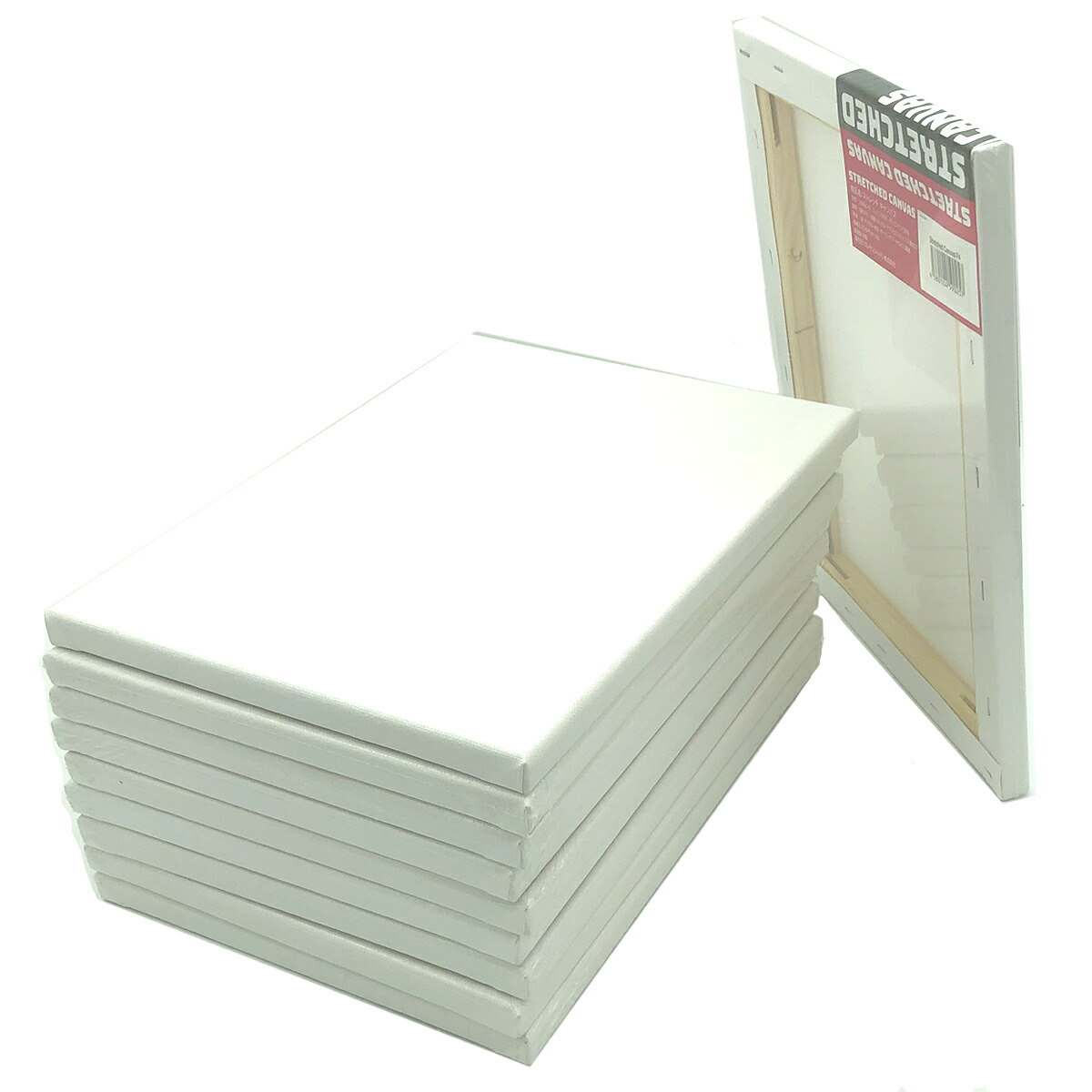 ストレッチ キャンバス 包張り F3 (273mm×220mm) 裏止め 10枚セット