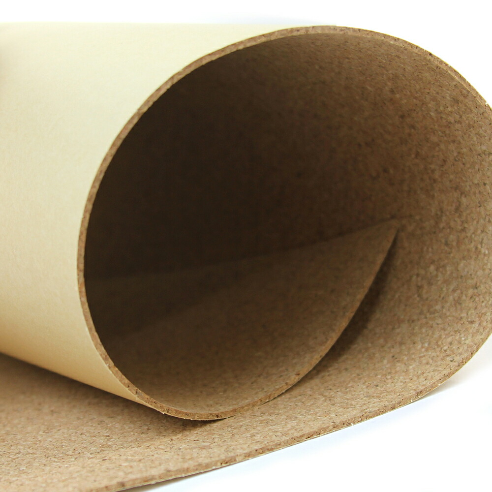 ゆめ画材 コルク 片面 粘着シート 細目 900×600×3mm 10枚パック