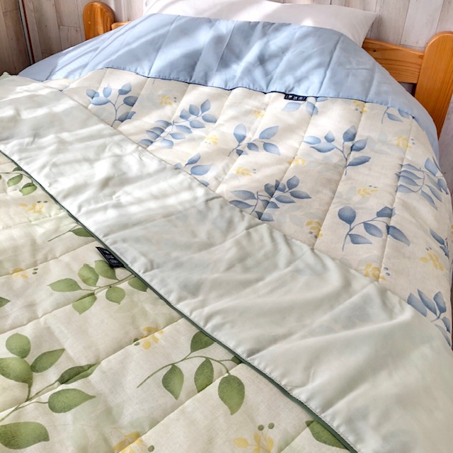 楽天市場】近江の麻 キルトケット 140×200センチ 肌ケット 本麻 リネン