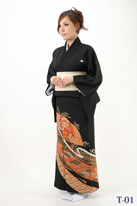 黒留袖 賃借18点書き割り,賃借 留袖,御召しもの 賃借,留袖貸御召しもの〔黒留袖 賃借〕賃借黒留袖/往復貨物輸送無料/黒留袖/御召しもの賃借/黒留め袖 賃借/黒留袖/亭主もち着物/黒留袖/rental/黒留袖 書き割り/とめそで トメソデ/黒留袖 賃借【10P03Sep16】