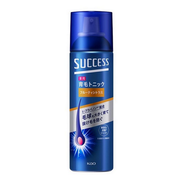 《花王》 サクセス 薬用育毛トニック フルーティシトラス 180g (育毛トニック) 返品キャンセル不可