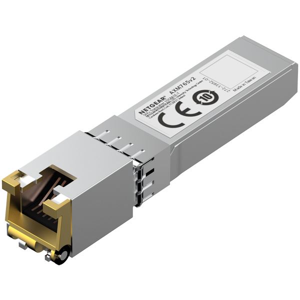 NETGEAR Inc. SFP+ 10GBASE-Tモデュール AXM765-20000S 高速道路メール交換に大変革をもたらす 最新科学技術積み上げるの超高速道路モデュール 10ギガビットイーサネット相応う 網状組織の此れからを切り拓く