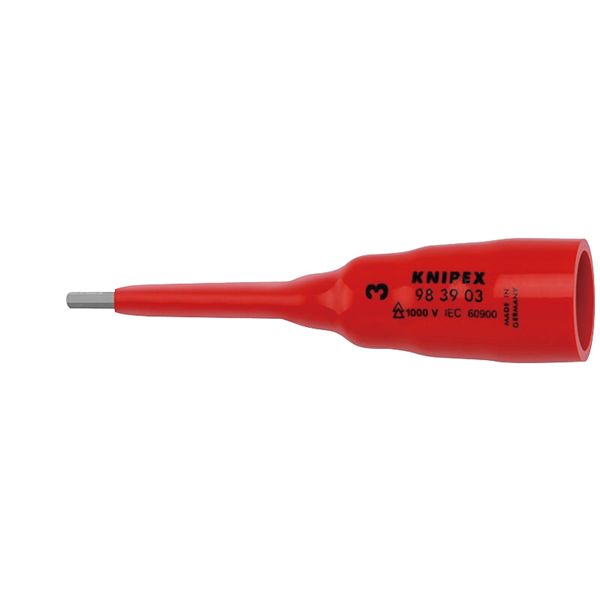 KNIPEX クニペックス 3／8SQ 1000V不成立ヘキサゴンソケット 全長67粍 9839-03 KNIPEX クニペックス 3／8SQ 1000V不成立ヘキサゴンソケット 全長67粍 9839-03