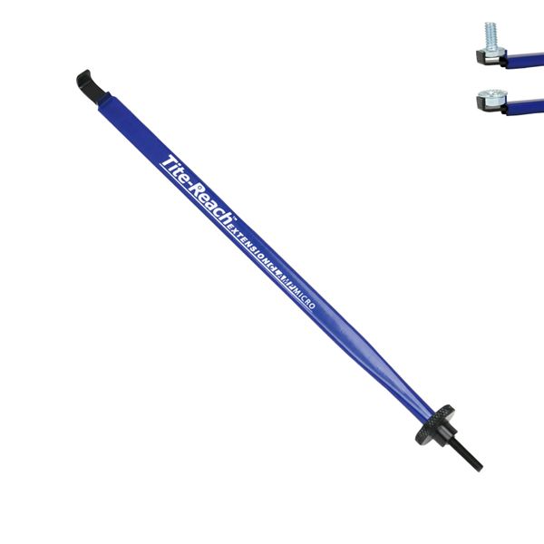 Tite-Reach タイトリーチ マイクロエクステンション 伸長式 伸びる 可変式 延長 クランプ 全長約216mm TR-EXCL-MICRO 手の届かない場所も簡単に作業可能 小型延長クランプで作業効率アップ 手元から216mm先まで届くマイクロエクステンション 伸長式 伸びる 可変式 クランプ