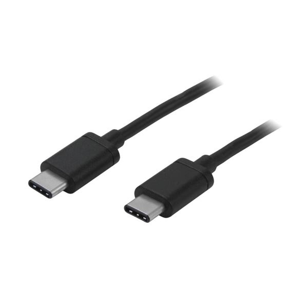 StarTech.com USB2.0ケーブル 配線 Type-C（オス）-Type-C（オス） 2m ブラック USB2CC2M1本 黒 高速データ転送が可能なUSB Type-Cケーブル 配線 、長さ2mのブラックカラー コンパクトで使いやすいデザインで、オス-オスの接続が可能 デバイス同士を繋ぐ便利なアイテム 黒 4,362円