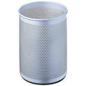 （まとめ） ペンスタンド PS-M1SM 丸型 (円形 ラウンド) 銀メタ【×10セット】 整理整頓の達人に贈る オフィス必須アイテム スマートなデスクを演出するペンホルダーセット （まとめ）ナカバヤシ ペンスタンド PS-M1SM 丸型 銀メタ【×10セット】