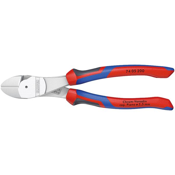 KNIPEX クニペックス 強力型斜ニッパー 硬線用 コンフォート 全長200mm 7405-200 KNIPEX クニペックス 強力型斜ニッパー 硬線用 コンフォート 全長200mm 7405-200