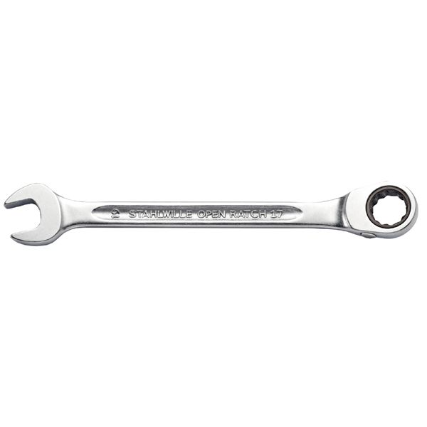 STAHLWILLE スタビレー コンビネーションラチェットレンチ リバーシブル 72ギア 18mm 全長240mm 17-18 STAHLWILLE スタビレー コンビネーションラチェットレンチ リバーシブル 72ギア 18mm 全長240mm 17-18