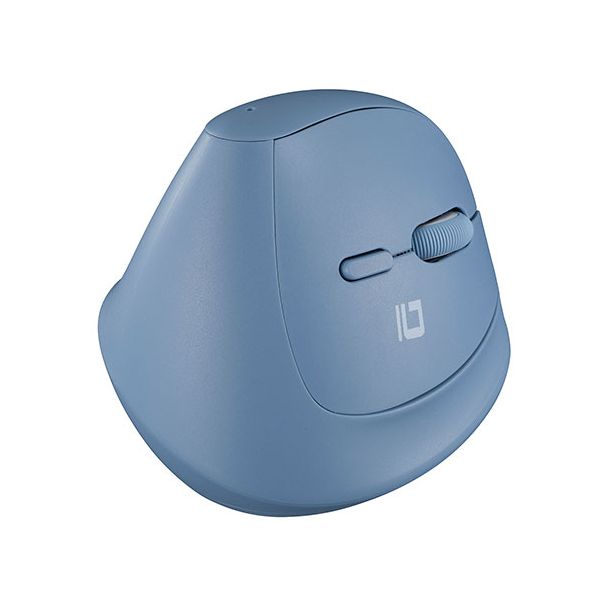 PICK! Bluetoothミニエルゴ静音5ボタンBlueLEDマウス ブルー MUS-BKF223BL 青 静かで快適な操作が可能な5つのボタンと青色LEDを搭載したBluetooth対応のミニエルゴマウス 使いやすさとスタイリッシュさを兼ね備えたブルーカラーのモデル デスクワークやゲームに最適な高性