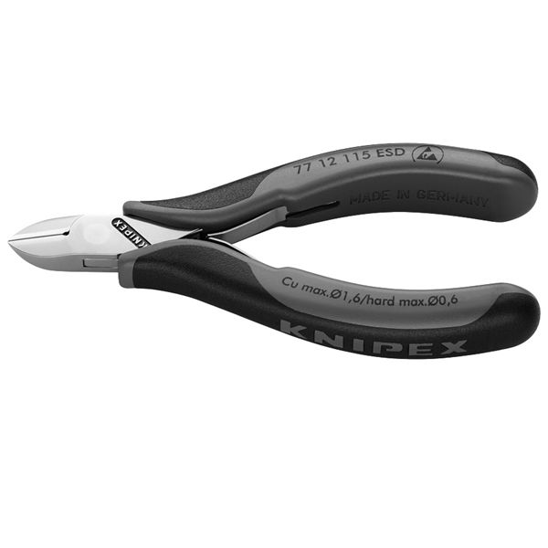 KNIPEX クニペックス 電子工学ニッパー 可塑性物質上塗り 大きさ67×16×115粍 容器に並べる入 7712-115ESDSB KNIPEX クニペックス 電子工学ニッパー 可塑性物質上塗り 大きさ67×16×115粍 容器に並べる入 7712-115ESDSB