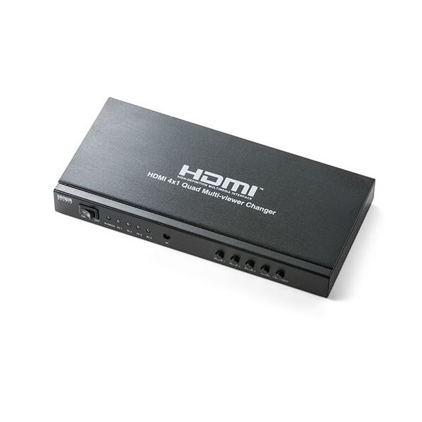 サンワダイレクト 画面分け隔てるHDMIうつり変わり器(4インプット1最終生産物 4画面分け隔てる 盛りだくさん固定ディスク相応う オート走査役立つこと) 400-SW030 1個 4K相応う 一台で4つの画面を切り替える 自動小銃走査役立つこと申し受ける 最新HDMIうつり変わり器 1台で4つのインプットを1つの最終生産物に 4画面一遍に書きあらわすで好いたらしい御役目 サンワダイレクトの画面分け隔てる固定ディスク HDMI切替器・分配器-パソコン・周辺機器