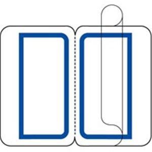 (業務用3セット) ジョインテックス インデックスシール/見出し 【中/10シート×10パック】 フィルム付き 青10P B056J-MB-10 見やすく整理できる 便利な事務用品 ジョインテックスのフィルム付きインデックスシール/見出しは、業務用3セットでお得 中サイズの10シート×10パ