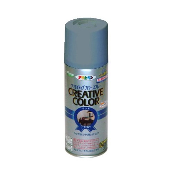 クリエイティブカラースプレー 07スモーキーブルー 300ML【5個セット】 青 魅惑のブルーカラーを手軽に楽しめる 革新的なカラースプレーで魅せるスモーキーブルー 300MLの大容量 大型 で5個セット 青