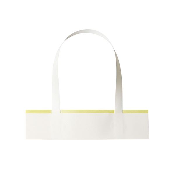 （まとめ） ササガワタックハンドル 40×188+130mm 35-3942 1パック（50枚） 【×3セット】 便利なサイズのハンドルが50枚入ったセット 手にフィットする使いやすいデザインで作業効率アップ 40×188+130mmのササガワタックハンドルが3セットでお得にGET