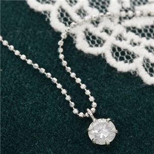 プラチナＰＴ0.3ct ダイヤモンドペンダント/ネックレス 輝く0.3カラットのダイヤモンドが贅沢に輝く、プラチナの輝きを纏ったダイヤモンドペンダント 華やかな輝きがあなたの魅力を一層引き立てます 特別な日の演出にぴったりのネックレスです