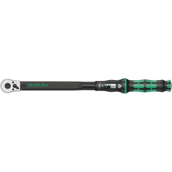 WERA ヴェラ 1／2DR ラチェット式トルクレンチ 40-200Nm C3 343966 トルクを合わせるしてやり方能率引きあげる 1/2DRラチェット式トルクレンチ、40から200Nm相応うのC3青写真 似つかわしげなトルクでやり方的確さ盛りかえす、拠りどころ性高い値段で楽になること 安全性のある してやり方能力のある