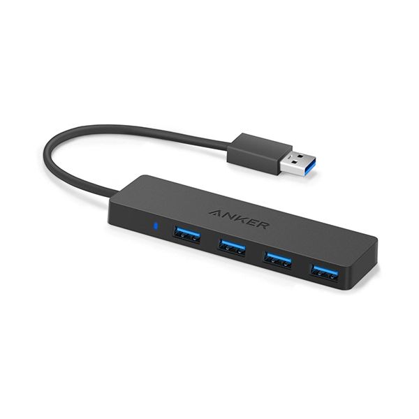 （まとめ） アンカージャパン ANKER USB3.0対応 ウルトラスリムUSB-Aハブ 4ポート A7516N15 1個 【×5セット】 USB3.0に対応した薄型でスタイリッシュなUSBハブ 4つのポートを搭載し、便利なA7516N15モデル 1個のセットで5つのハブを手に入れよう デスク周りをスッキリ整理