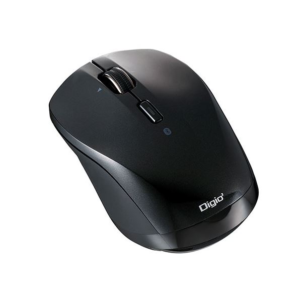 Digio デジオ 高速スクロールホイール搭載「神速」シリーズ 小型Bluetooth静音3ボタンBlueLEDマウス ブラック MUS-BKT163BK 黒 世界最小クラスの高速スクロールマウス、神速シリーズ Bluetooth対応で静音操作が可能な小型BlueLEDマウス ブラックカラーでスタイリッシュなデ 5,753円