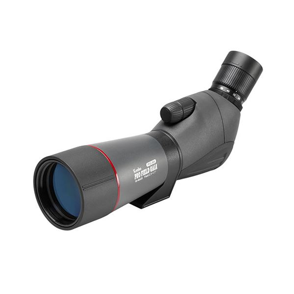 ケンコー・トキナー フィールドスコープ プロフィールドガイア 16-48×65 傾斜型 PFG-48A PFG-48A 16倍から48倍まで調整可能なズーム機能を搭載した、65mm口径のフィールドスコープ 傾斜型設計で使いやすさも抜群 プロフィールドガイアシリーズの最新モデル、PFG-48Aは、自
