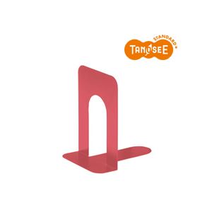（まとめ）TANOSEE ブックエンド T型 大 コーラル赤いこと（赤） 20組 赤 取り片付ける取り並べるのはやりっ児に贈る 事務机 (一覧表 机) 上のないしょ事武器体系 素晴らしい取り片付ける 納める を叶えるブックエンド T字型の大型 気が大きい 大きさ 晴れ晴れしいなコーラル赤いことで室内装飾にも映える 20組仕掛けるでお得 赤