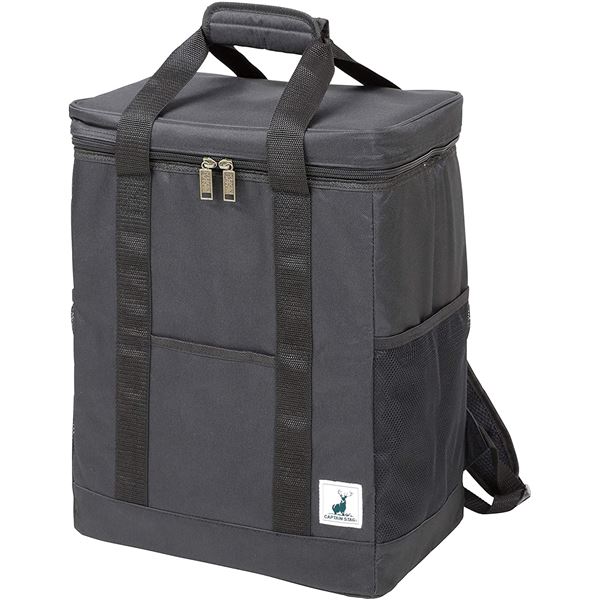 【2個セット】 CAPTAIN STAG リュック型クーラーバッグ 30L ブラック UE-622 黒 アウトドアを満喫 川遊びやバーベキューに最適な2個セット 30Lのリュック型クーラーバッグでキャプテンスタッグのブラックモデルが登場 黒