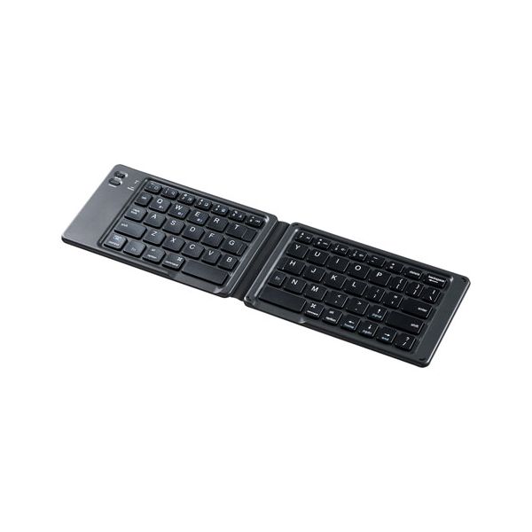 折りたたみ式Bluetoothキーボード SKB-BT30BK 折りたたみ可能なBluetoothキーボード、持ち運び便利でスタイリッシュなデザイン ビジネスマンや学生に最適、スマホやタブレットとも簡単に連携 快適なタイピングを実現するアイテム｜夢の小屋