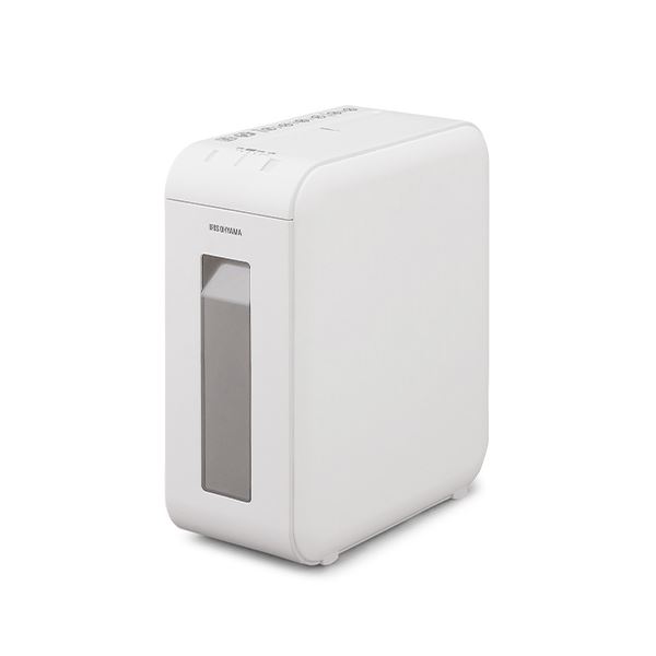 パーソナルシュレッダー クロスカット P6HCSV-W データを守る最強の仲間 パーソナルシュレッダー ダイヤモンドカット P6HCSV-W｜夢の小屋