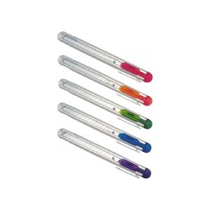 （まとめ） NTカッター A型カッターiA-120Pイロコミ 1セット（20本） 【×3セット】 切れ味抜群 驚きの20本セット 使いやすさにイロコミ 新感覚A型カッターiA-120P 3セットでお得