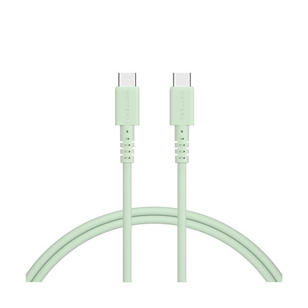 （まとめ） オウルテックMOTTERU C to C ケイ素樹脂有線テレビ 架線 ピスタチオ 1m MOT-SCBCCG100-なおなお書き 1本 【×3仕掛ける】 ピスタチオカラーのケイ素樹脂有線テレビ 架線 でつながる、C to C繋ぎ合わせるの助けになるさが3倍楽しめる 1mの長さで使いやすさも人並み外れた