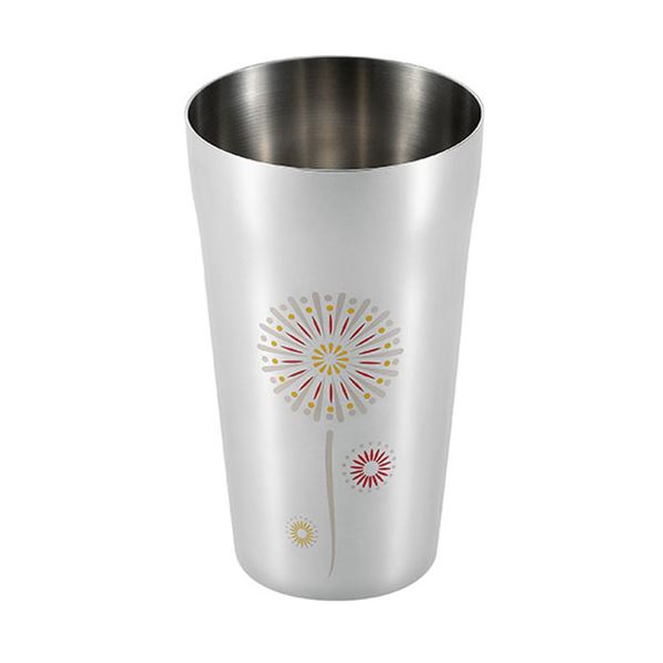 よこやま 燕熟の技 感温ステンレスタンブラー420ml 花火 EJK-400 日本の匠の技と確かな品質が息づく、花火を彷彿とさせる感温ステンレスタンブラー420ml 熟練の技巧が生み出す、心地よい温度をキープする一品 4,638円