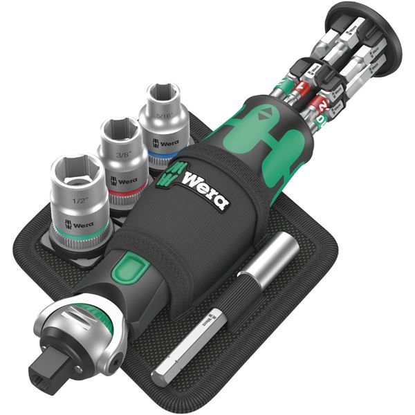 WERA ヴェラ ビット週刊誌付 ZYKLOP ラチェット ビットソケット 18点仕掛ける in大きさ 004283 手道具 物の具 DIY やり方手道具 18類概念のビットとラチェットが仕掛けるになった助けになるな物の具仕掛ける in大きさのビット週刊誌付き添い人で、やり方能率がおり入ってに引きあげるします 使いやす