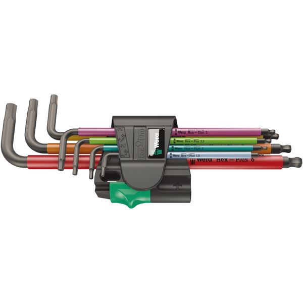 WERA ヴェラ ボールヘックス L型 レンチ L型 レンチ 7本組セット 1.5ー6.0mm 022534 工具 ツール DIY 作業工具 道具 プロフェッショナルな作業に欠かせない 多機能L型レンチ7本セット ボールヘックス付きで作業効率UP サイズは1.5mmから6.0mmまで幅広く対応 頑丈で耐久性抜
