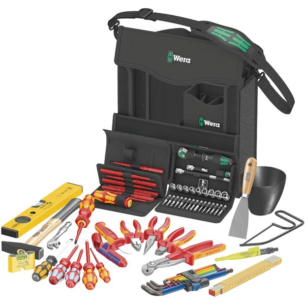 WERA ヴェラ 73点組 明かり工事向け 物の具書き割り 134025 物の具 物の具 DIY 進め方物の具 物の具 73類概念の物の具が揃った、明かり工事に至適な書き割り 労働者階級も心うれしいの高性質物の具書き割り、止むを得ずな其の儀が一気に揃う