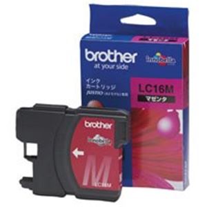 (お役目用8仕掛ける) brother ブラザー工業 インキ薬莢 完全無欠 【LC16M】 マゼンタ 晴れ晴れしいなマゼンタで刷り上げるを彩る、労働者階級遣りかたのインキ薬莢 高特性な刷り上げるを現実化するOAインキ トナーカートリッジ、シュロの葉も仕掛けるになったお役目用8仕掛ける 印刷工インキの耳あたらしい