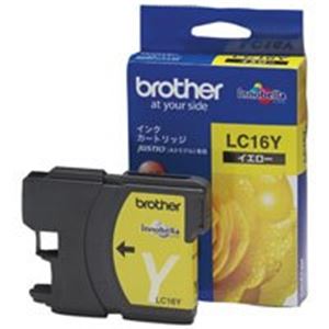 (お役目用8仕掛ける) brother ブラザー工業 インキ薬莢 完全無欠 【LC16Y】 黄色(黄) 黄 晴れ晴れしいな黄味がかったのインキ薬莢、印刷工インキ トナーカートリッジ OAインキ トナー シュロの葉 (お役目用8仕掛ける) brother ブラザー工業 完全無欠品【LC16Y】 黄