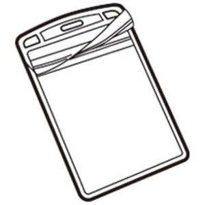 ジョインテックス 名札用替ケース C名刺型縦100枚 B077J-10 ビジネスに最適 便利なオリジナルケース 名札や名刺をスマートに整理 収納 100枚整理 収納 可能 事務用品のお得なセット