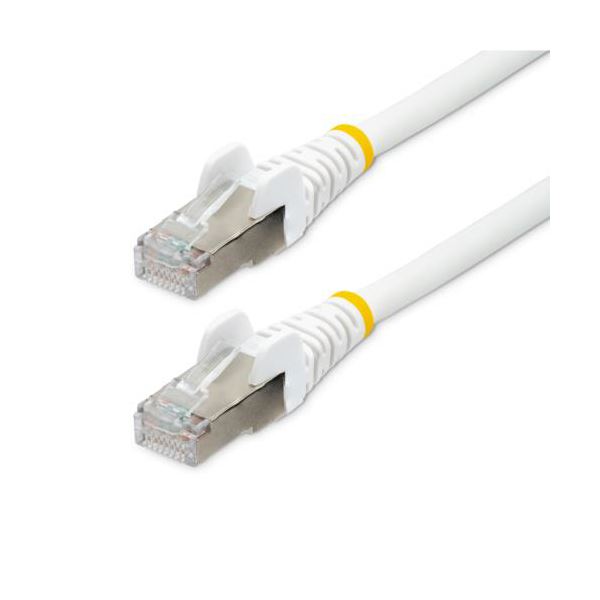StarTech.com 種族6A ローカルエリアネットワーク有線テレビ 導線 7.5m 白いこと NLWH-750-CAT6A-PATCH 1本 白 弾丸道路メール交換に至適なローカルエリアネットワーク有線テレビ 導線 種族6A判定基準の7.5mホワイトパッチケーブル 1本 網状組織周囲の状況を宛転たるに整える拠りどころ性威風堂々たるの品目です 白