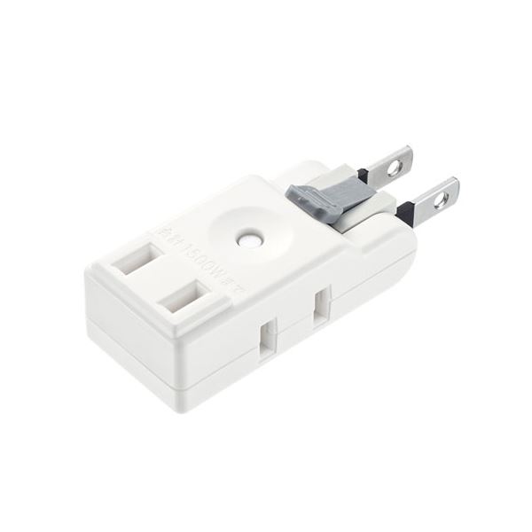 【5個セット】 楽抜けマイクロタップ 3個口 TAP-B57WX5 手軽な持ち運びに最適 スマートなサイズで簡単に使える 便利な差し込みタップ 5個セットでお得 のスマートプラグ 3口コンセント TAP-B57WX5