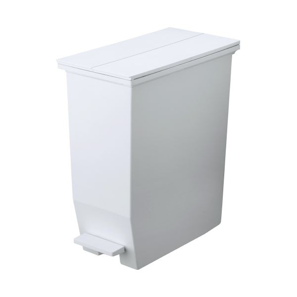 リス 棚下で使えるペダルダストボックス35L GY グレー スペースを有効活用 棚下で使える35Lのグレー ペダルダストボックス