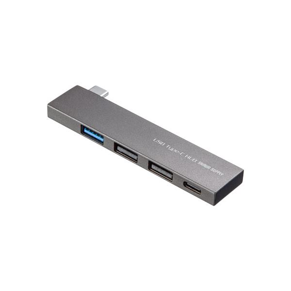 【5個セット】 USB Type-C コンボ スリムハブ USB-3TCH21SNX5 USB Type-Cポートを搭載したUSBハブで、USB3.2Gen1とUSB2.0機器を同時に接続可能なコンボスリムハブを5個セットでお届けします 便利なUSB-3TCH21SNX5、あなたのデバイス接続をスマートにサポートします