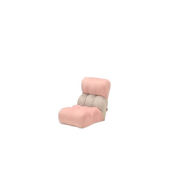 【ソファみたいな座椅子 (イス チェア) 】 チビサイズ ピグレット CHIBI RDB ローズベージュ 至福の座り心地を提供する、ソファのような座椅子 (イス チェア) 小さなサイズで可愛らしいピグレットデザイン 柔らかなローズベージュカラーで、心地よい癒しの空間を演出
