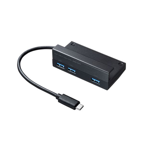 タブレット用USB Type-Cハブ USB-3TCH27BK タブレット用の便利なUSB Type-Cハブ 多機能で使い勝手抜群のUSB-3TCH27BK