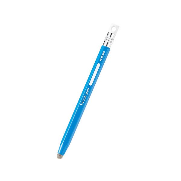 【5個セット】 6角鉛筆タッチペン ブルー P-TPENSEBUX5 青 子供にぴったりの握りやすい鉛筆型タッチペン 5個セットでお得 ブルーの6角形デザインがおしゃれ 青|夢の小屋